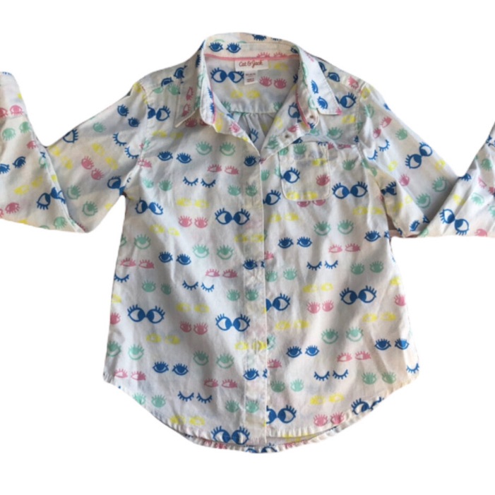 Cat & Jack Button Down Top.